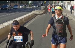 Maratona di Roma... la sfida di Monica e Claudio