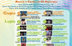 IV Municipio, ch'Estate a Fa? 18 eventi tra musica e teatro ad ingresso libero
