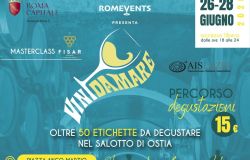 Vini da Mare a Roma: programma dell'evento enogastronomico