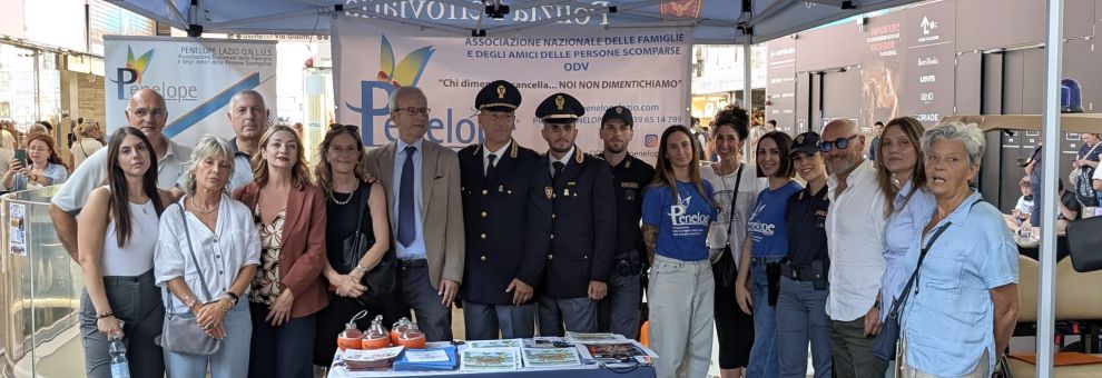MINORI SCOMPARSI: PENELOPE LAZIO ODV A ROMA TERMINI