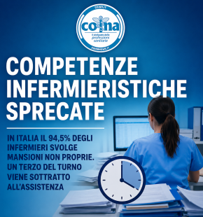 COINA, sindacato professioni sanitarie: gli infermieri sono impegnati in mansioni improprie, sottraendo assistenza ai pazienti COINA, sindacato professioni sanitarie: gli infermieri sono impegnati in mansioni improprie, sottraendo assistenza ai pazienti