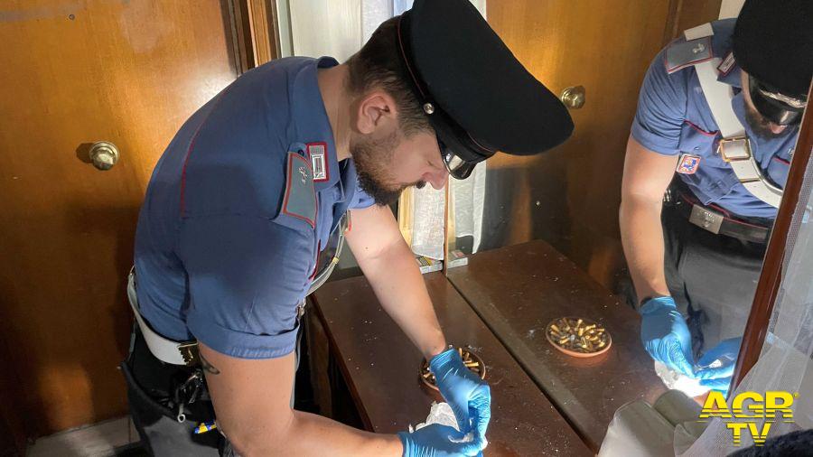 Carabinieri controlli antidroga nella capitale Carabinieri controlli antidroga nella capitale
