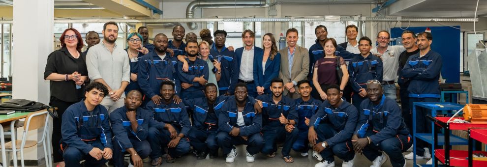 Con MASTRI 4.0 Fondazione LMDV inizia il suo impegno per formazione ed avviamento al lavoro Con MASTRI 4.0 Fondazione LMDV inizia il suo impegno per formazione ed avviamento al lavoro