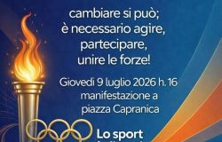 Roma, il 9 luglio, giovani in piazza per la giustizia nello sport