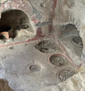 Roma, ampliata l'area visitabile del sepolcreto della rupe di San Paolo