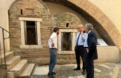 Il sindaco Gualtieri all'inaugurazione