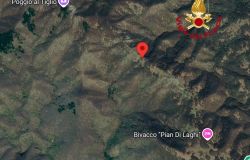 Vicchio, incendio boschivo in una zona impervia: decisiva la geolocalizzazione per individuare il rogo