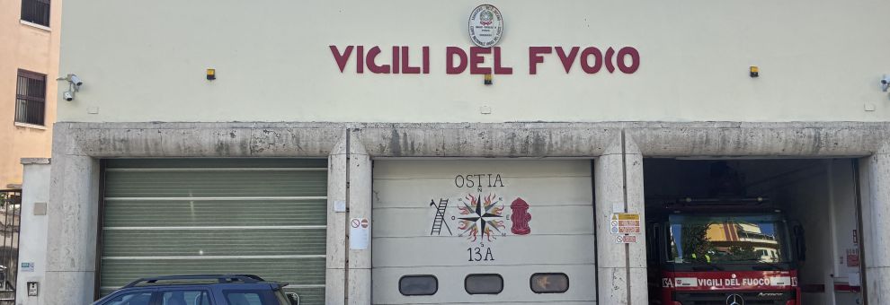 La caserma dei Vigili del Fuoco di Ostia? Trasferimento ancora in corso La caserma dei Vigili del Fuoco di Ostia? Trasferimento ancora in corso