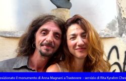 Il monumento di Anna Magnani torna a Trastevere - servizio di Rita Chessa
