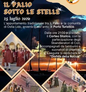 Ostia, al Porto turistico il Palio sotto le stelle Ostia, al Porto turistico il Palio sotto le stelle