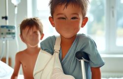 Ospedale Bambino Gesù, oltre 20 mila traumi pediatrici ogno anno, 8 mila sono fratture