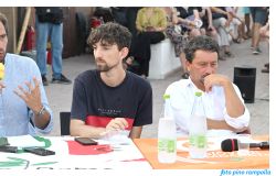 assessore Zevi con Jacopo Dell Latta ed assessore Veloccia