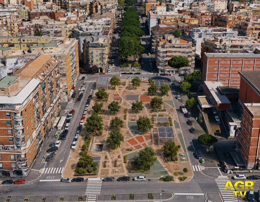 Municipio V - Un asse verde per Centocelle, Viale delle Gardenie -Piazza dei Gerani immagine fornita dal comune di Roma Municipio V - Un asse verde per Centocelle, Viale delle Gardenie -Piazza dei Gerani immagine fornita dal comune di Roma