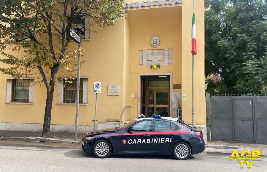 Pomezia i carabinieri intervenuti Pomezia i carabinieri intervenuti