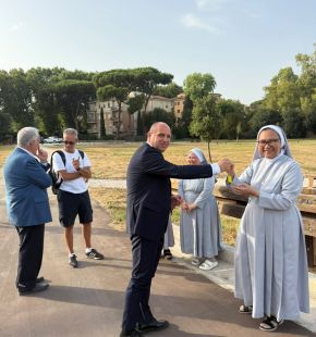 Regione Lazio, inaugurato nuovo accesso al versante Nord della Valle della Caffarella Regione Lazio, inaugurato nuovo accesso al versante Nord della Valle della Caffarella