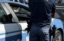 Polizia agenti intervenuti San Lorenzo