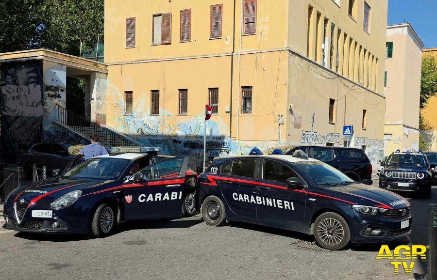 Carabinieri Casilina operazione Quarticciolo Carabinieri Casilina operazione Quarticciolo