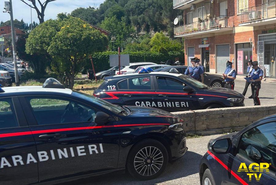 Carabinieri Cassia le ispezioni dei militari Carabinieri Cassia le ispezioni dei militari