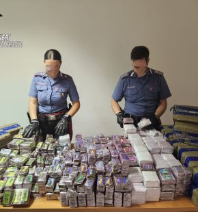 Monza, colpo grosso dei Carabinieri in Brianza, sequestrati oltre 275 kg. di hashish, arrestati un uomo ed una donna
