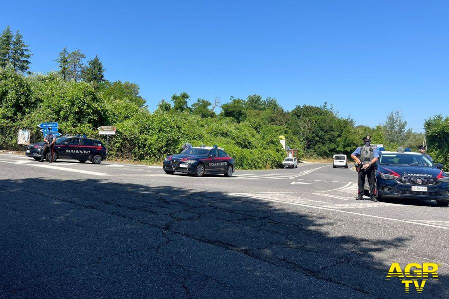 Carabinieri Subiaco intervenuti nel fermo Carabinieri Subiaco intervenuti nel fermo