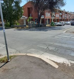 Acilia, più sicurezza con un incrocio rialzato tra via Prato Cornelio e via Cesari Maccari