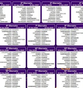 Svelato il calendario dell’Ostiamare: l’esordio a Perugia il 23 agosto