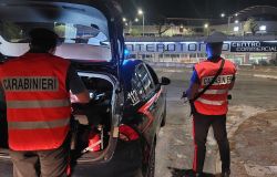 Carabinieri Monterotondo nel corso di un controllo
