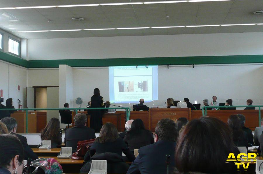 Giallo di Via Poma: Aula di Tribunale - © Credits Foto E. Sirchia Giallo di Via Poma: Aula di Tribunale - © Credits Foto E. Sirchia