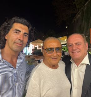 Tony Renis esalta il Salotto Tevere dedicato a Pascal Vicedomini