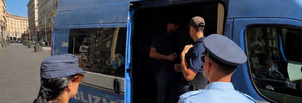 Roma Termini, sicurezza integrata con il Camper Viminale e pattugliamenti congiunti dell'area con la Polizia Greca