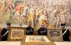 Parma, recuperate le opere d'arte, tra cui un acquarello di Cezanne ed un quadro di Renoir, rubate lo scorso 23 marzo