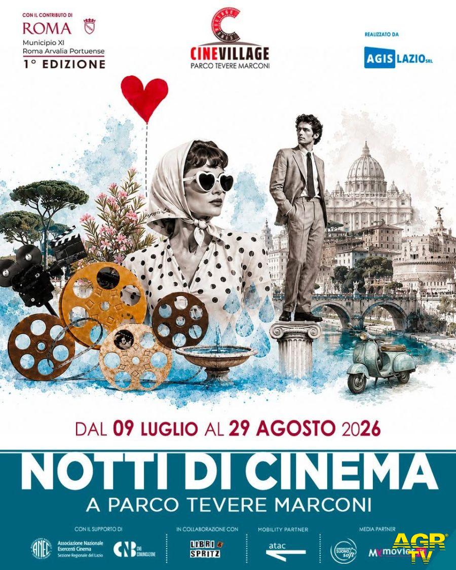 locandina cine village Parco Marconi 2026 locandina cine village Parco Marconi 2026