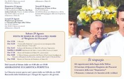 Borghetto Pescatori Sagra della Tellina il programma religioso
