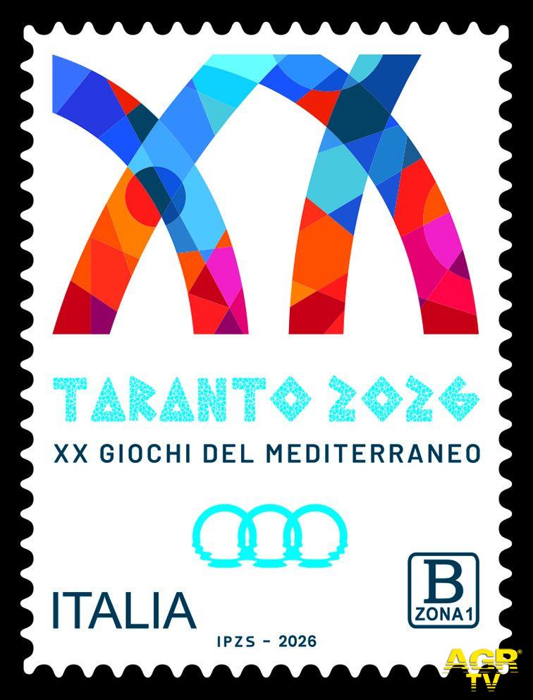 Filatelia francobollo Giochi del Mediterraneo XX edizione Filatelia francobollo Giochi del Mediterraneo XX edizione