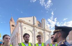 On the road i ragazzi istruiti dagli agenti
