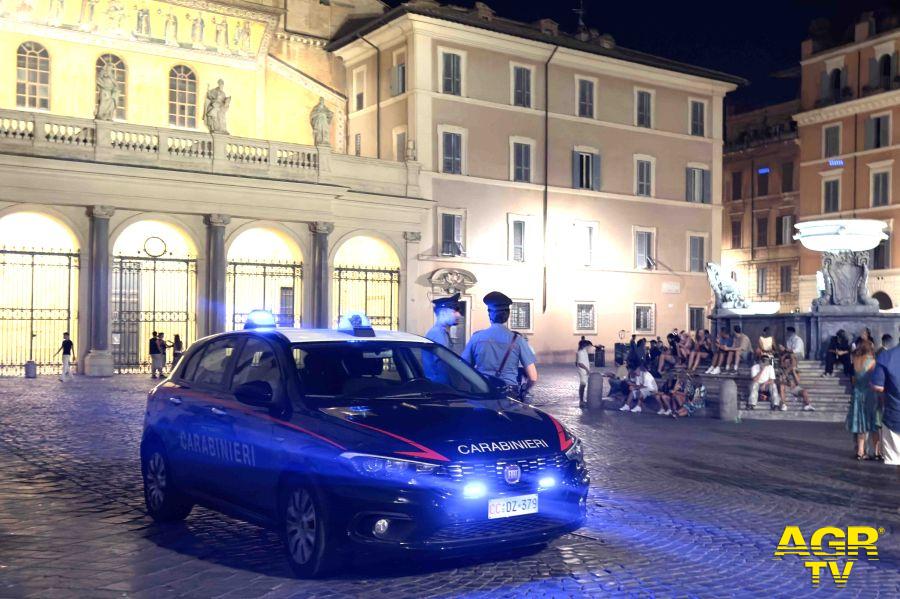 Carabinierei controlli Trastevere malamovida Carabinierei controlli Trastevere malamovida