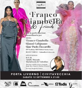 Civitavecchia, IV “Franco Ciambella & friends” la moda sulla scalinata di Porta Livorno