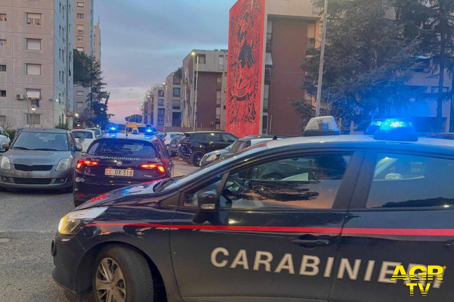 Carabinieri controlli zona Tor Bella Monaca Carabinieri controlli zona Tor Bella Monaca