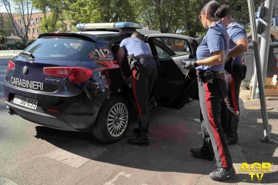 Carabinieri Casilina esecuzione arresto Carabinieri Casilina esecuzione arresto