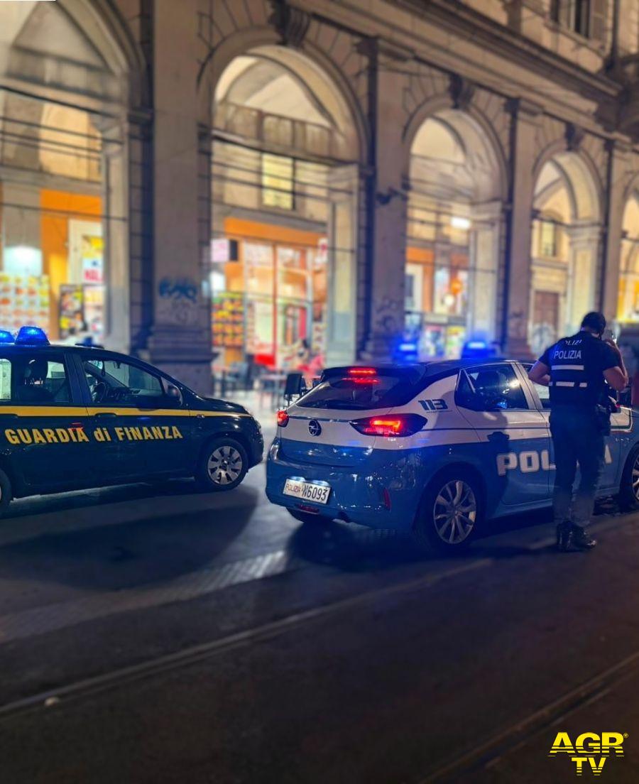 Polizia operazione interforze a Termini Polizia operazione interforze a Termini