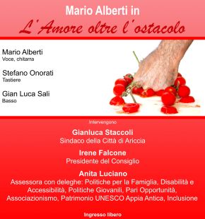 Ariccia da Amare 2026, il M° Mario Alberti e la sua Ensemble con il concerto L'amore oltre l'ostacolo