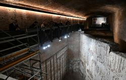 Roma, Terme di Traiano, riqualificata l'Esedra della galleria sotteranea del Colle Oppio