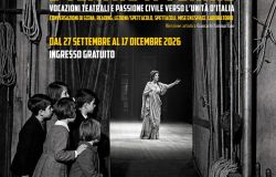 Eredità d'artista e teatro a venire...vocazioni teatrali e passione civile verso l'Unità d'Italia, dal 27 settembre