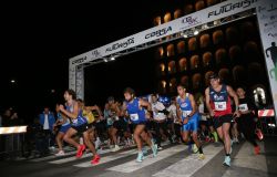 La partenza della Corsa Futurista 2025 foto Montebelli