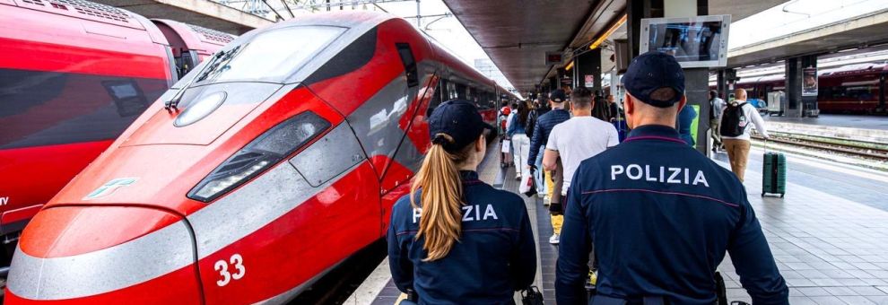 Roma Termini, partenze e rientri dalle vacanze, Polizia ferroviaria in massima allerta, tre arresti