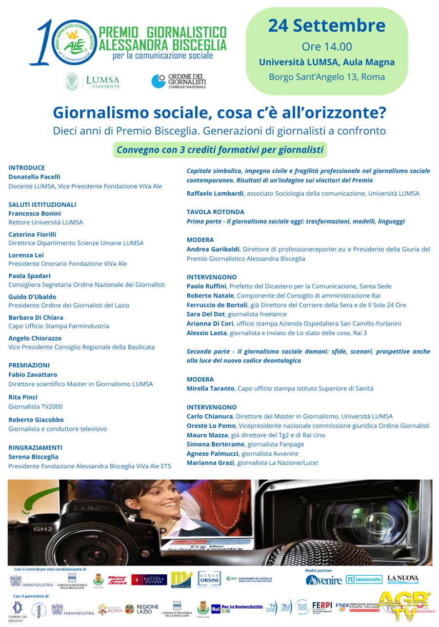 Premio Alessandra Bisceglie locandina evento Premio Alessandra Bisceglie locandina evento