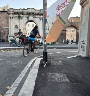 Giretto d'Italia a Roma, nei check point transitano oltre 3500 persone a cavallo di una bici