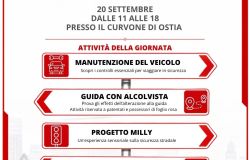 Ostia Ogni Vita Conta 20 settembre sicurezza stradale - locandina evento