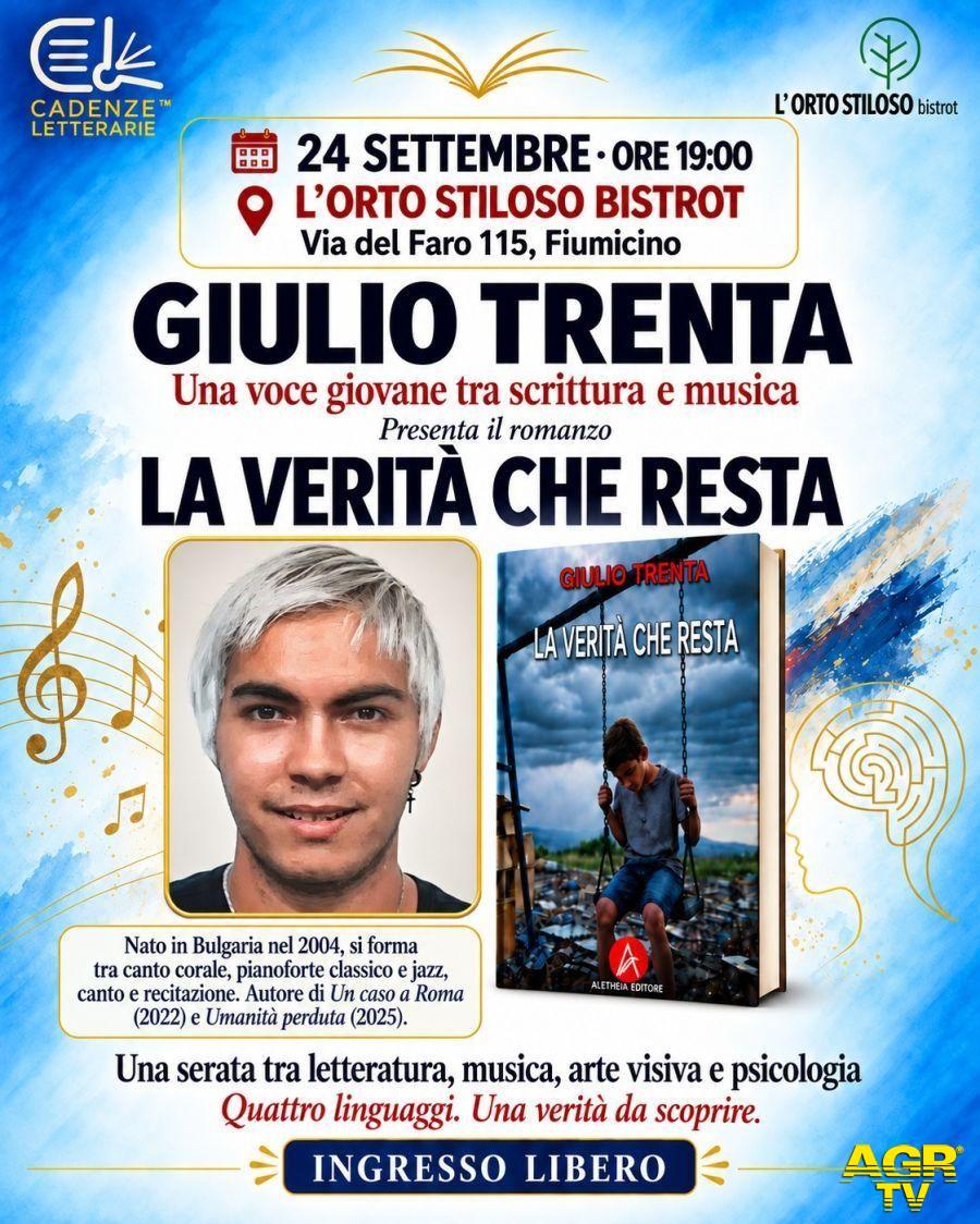 Cadenze Letterarie torna a Fiumicino - Locandina Evento Cadenze Letterarie torna a Fiumicino - Locandina Evento