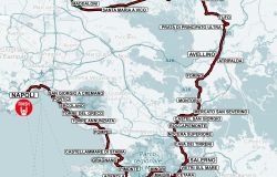 il percorso Giro di Campania